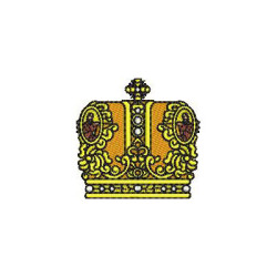 Embroidery Design Crown Bl. Vasil Hopko