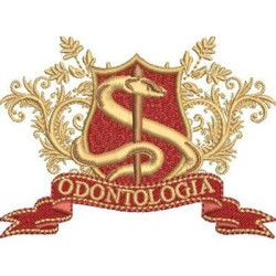 Embroidery Design Dentistry Shield 20