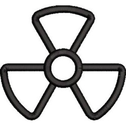 Embroidery Design Leaked Radiology Symbol