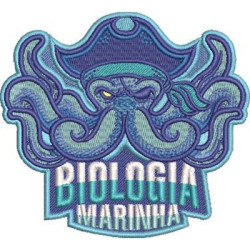 Embroidery Design Marine Biology