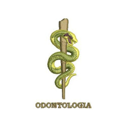 Matriz De Bordado Simbolo Odontologia