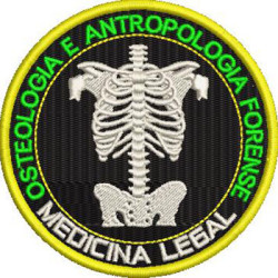 Matriz De Bordado Osteologia E Antropologia Forense Medicina Legal