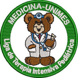 Diseño Para Bordado Medicina Liga Unimes Uci Pediátrica