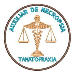 Matriz De Bordado Auxiliar De Necrópsia E Tanatopraxia