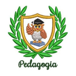 Matriz De Bordado Escudo Pedagogia 7