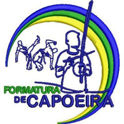 Matriz De Bordado Formatura De Capoeira