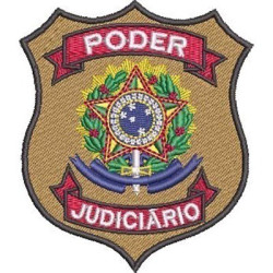 Diseño Para Bordado Escudo Del Poder Judicial