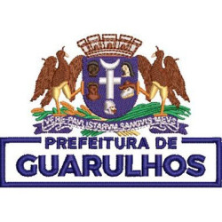 Diseño Para Bordado Escudo Del Ayuntamiento De Guarulhos 2