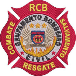 Diseño Para Bordado Cuerpo De Bomberos Civiles De Monte Mor