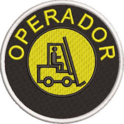 Diseño Para Bordado Operador De Carretilla Elevadora