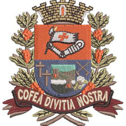 Embroidery Design Coat Of Arms Of The Municipality Cafelandia