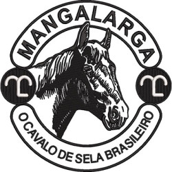 Matriz De Bordado Mangalarga Cavalo De Sela 20 Cm