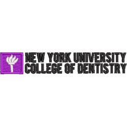 Embroidery Design New York University College Dentistry