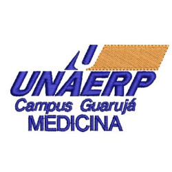 Diseño Para Bordado Unaerp Medicina Campus Guarujá