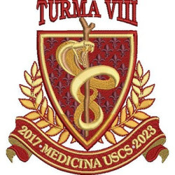 Matriz De Bordado Escudo Escudo Medicina Uscs 2023 Turma V I I