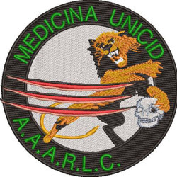 Diseño Para Bordado Medicina Unicid Aaarlc