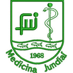 Matriz De Bordado Escudo Faculdade De Medicina De Jundiaí