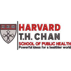 Diseño Para Bordado Escuela De Salud Pública T.h. Chan De Harvard