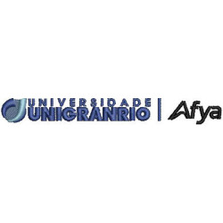 Diseño Para Bordado Universidad Unigranrio Afya