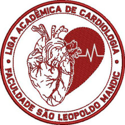 Diseño Para Bordado Liga Académica De Cardiología Slm