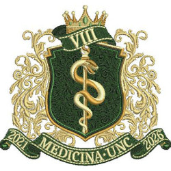 Diseño Para Bordado Medicina Unc Viii