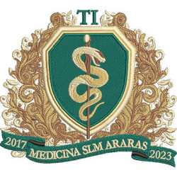 Diseño Para Bordado Medicina Slm Araras Ti