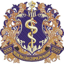 Embroidery Design Medicine Saint Leopoldo Mandic 2020-2025