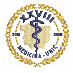 Diseño Para Bordado Medicina Unic Xxviii