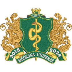 Diseño Para Bordado Medicina Unifenas 2018 2024