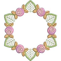 Embroidery Design Floral Mandala 38