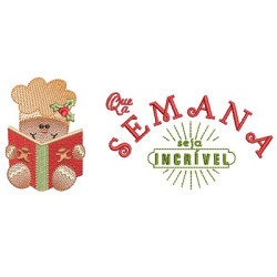 Embroidery Design Ginger Bread 6