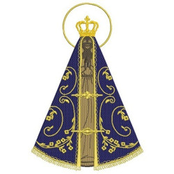 Embroidery Design Our Lady Appeared 30 Cm