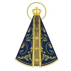 Embroidery Design Our Lady Appeared 30 Cm Application