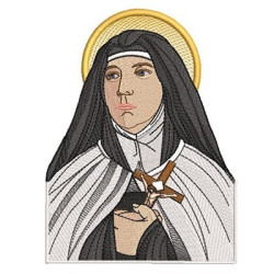 Embroidery Design Santa Teresa Of The Andes