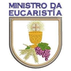 Matriz De Bordado Escudo Ministro Da Eucaristia