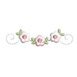 Embroidery Design Floral Small 2