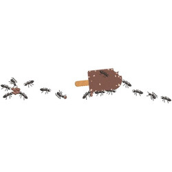 Embroidery Design Ants Loader Ice Cream