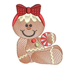 Embroidery Design Ginger Bread 16