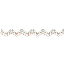 Embroidery Design Edging Cutting Floral 15