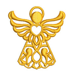 Embroidery Design Angel 5 Cm