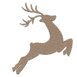 Embroidery Design Christmas Reindeer 3