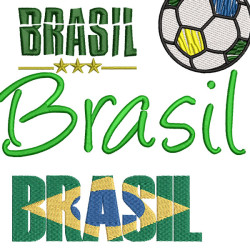 Embroidery Design Package Brazil Fashion I