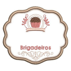 Embroidery Design Custom Frame For Sweets