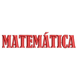 Matriz De Bordado Matemática 3