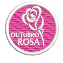 Embroidery Design October Rosa 3 Pt