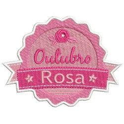Embroidery Design October Rosa 7 Pt