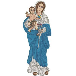 Embroidery Design Our Lady Of The Snow