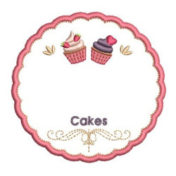 Embroidery Design Custom Frame For Cakes 3