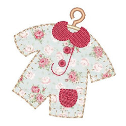Embroidery Design Applied Baby Clothes