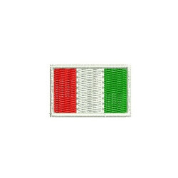 Matriz De Bordado Bandeira Itália 2 Cm